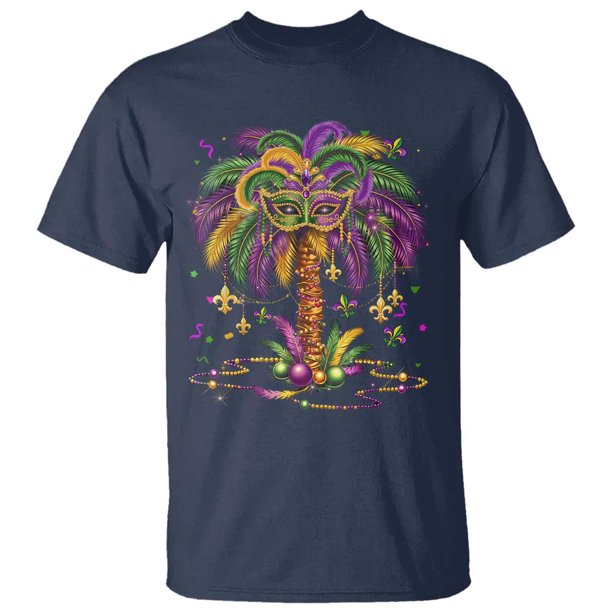 mardi-gras-bead-tree-t-shirt-carnival-new-orleans-hawaiian-tropical-palm-tree-2025