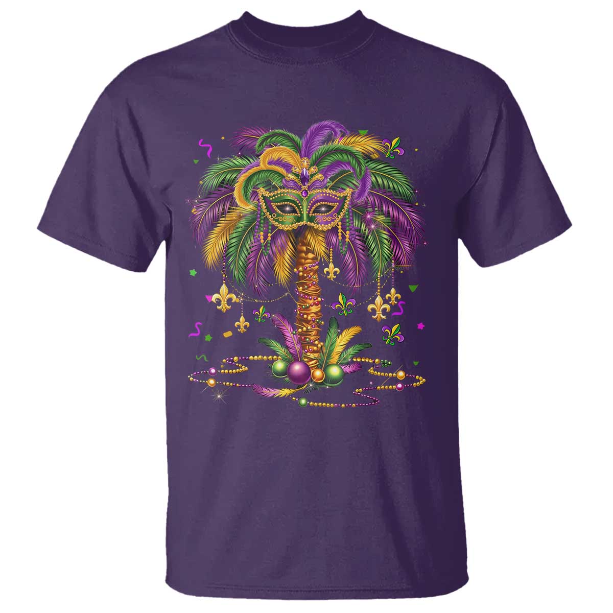 mardi-gras-bead-tree-t-shirt-carnival-new-orleans-hawaiian-tropical-palm-tree-2025