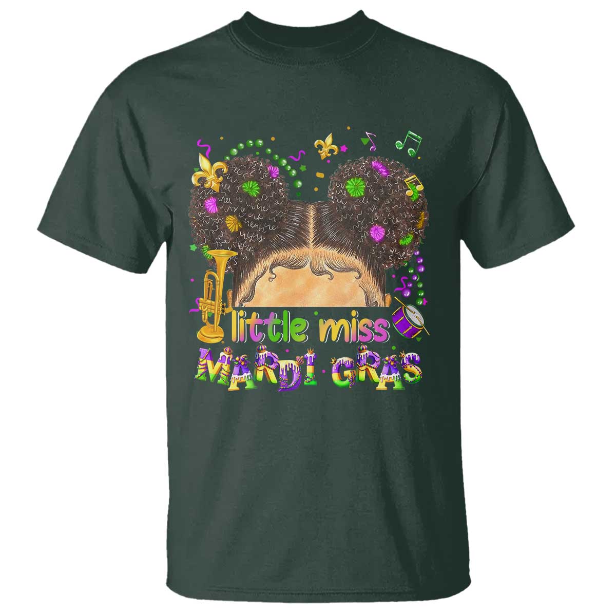 little-miss-mardi-gras-afro-messy-bun-girls-t-shirt