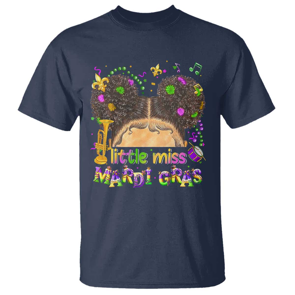 little-miss-mardi-gras-afro-messy-bun-girls-t-shirt