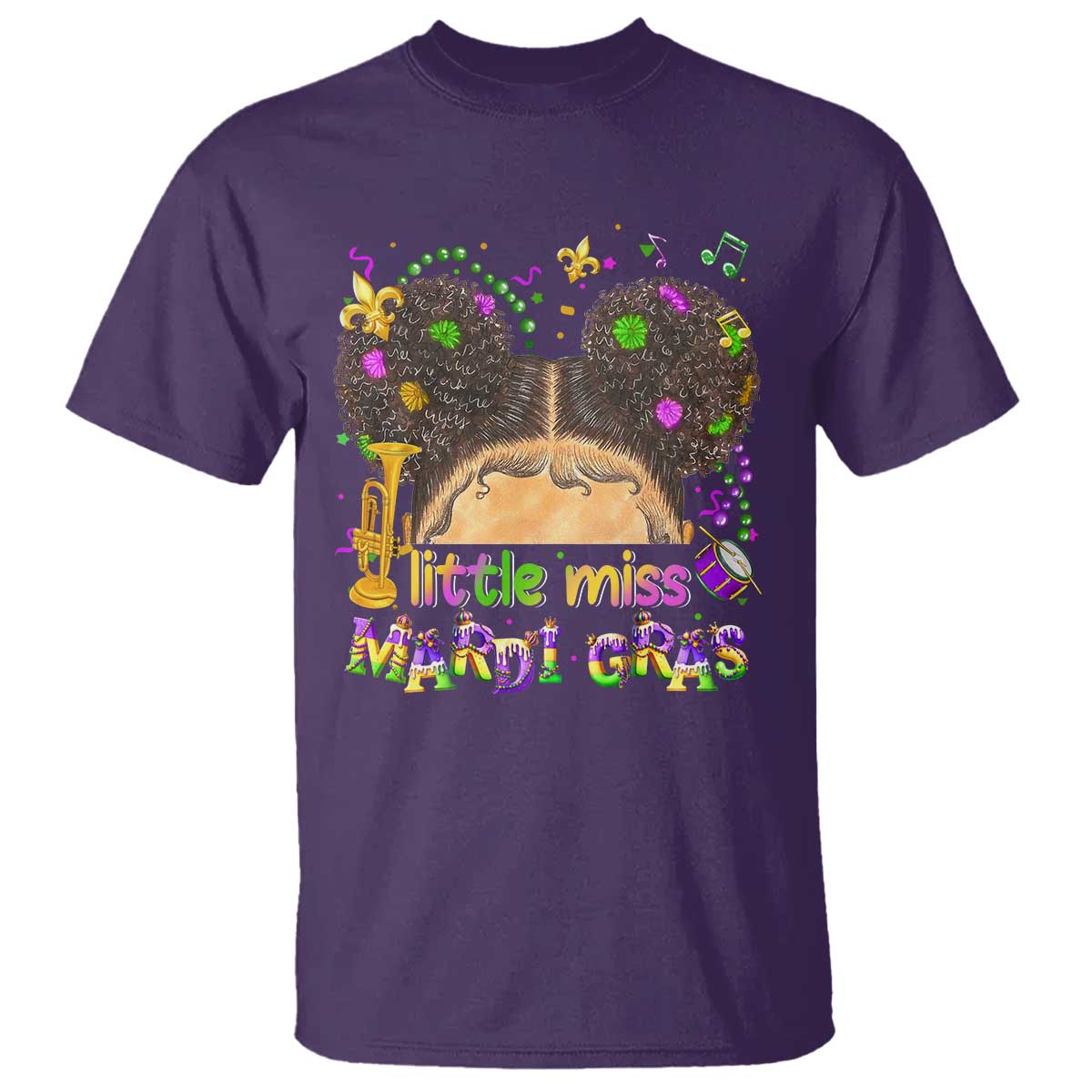 little-miss-mardi-gras-afro-messy-bun-girls-t-shirt