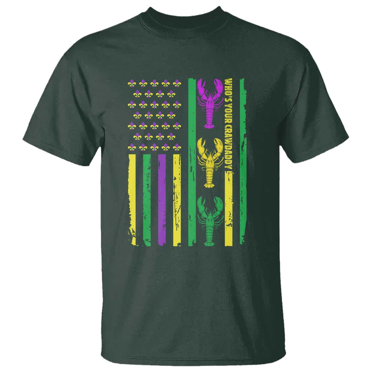 funny-mardi-gras-crawfish-t-shirt-whos-your-crawdaddy-usa-american-flag-carnival