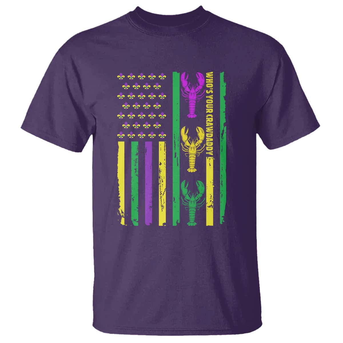 funny-mardi-gras-crawfish-t-shirt-whos-your-crawdaddy-usa-american-flag-carnival