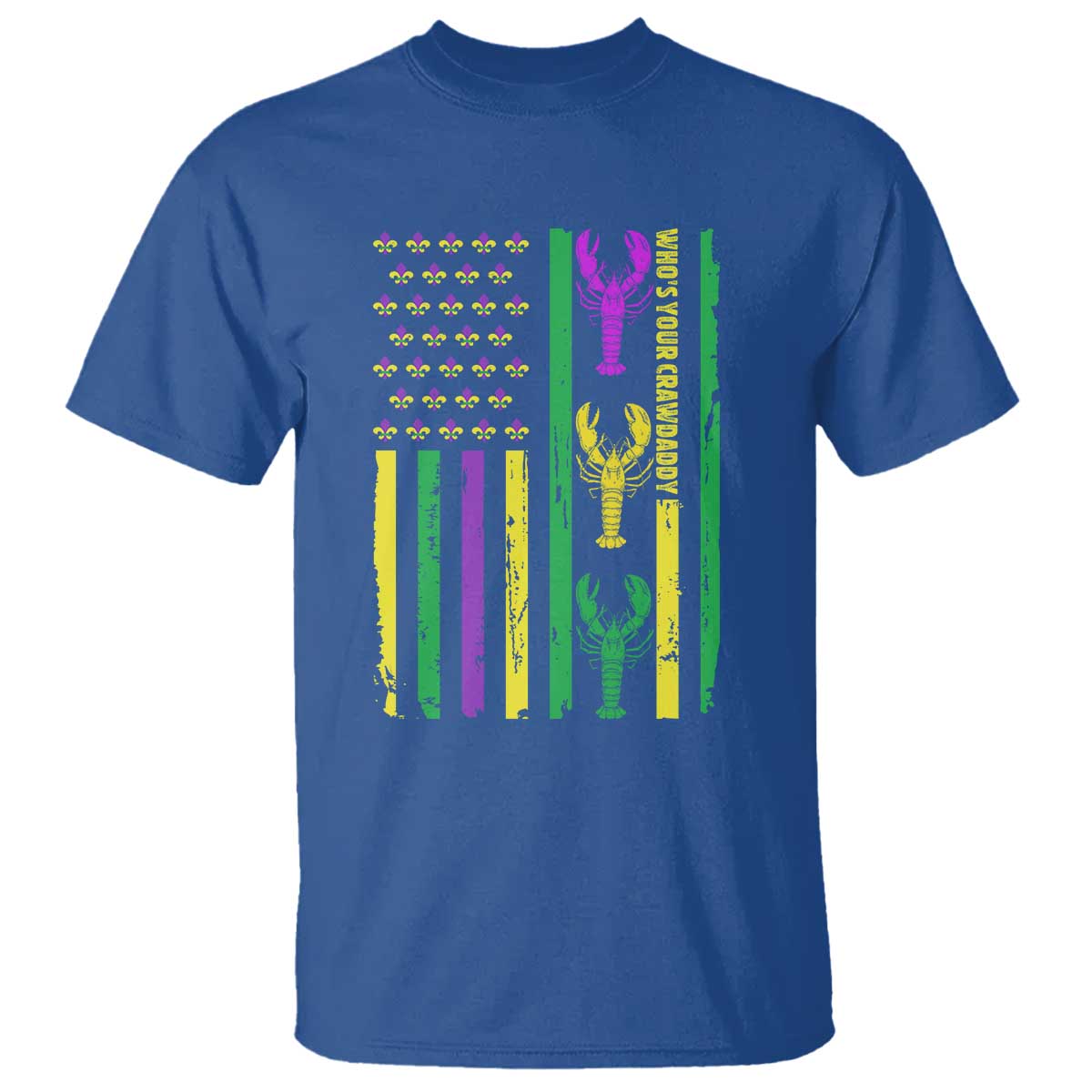 funny-mardi-gras-crawfish-t-shirt-whos-your-crawdaddy-usa-american-flag-carnival