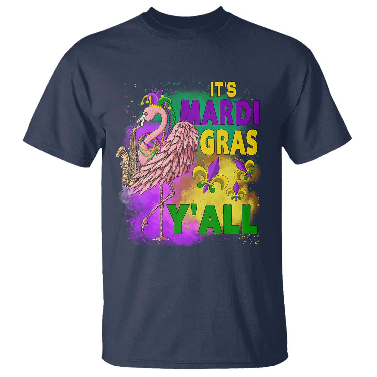 its-mardi-gras-yall-t-shirt-funny-carnival-flamingo