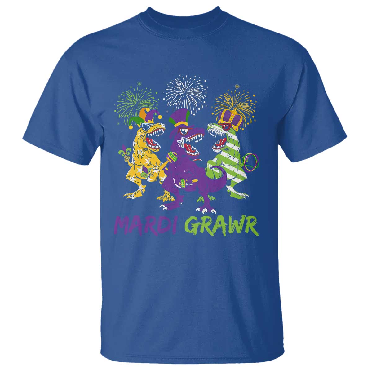 mardi-gras-dinosaur-t-shirt-t-rex-dino-mardi-grawr-firework