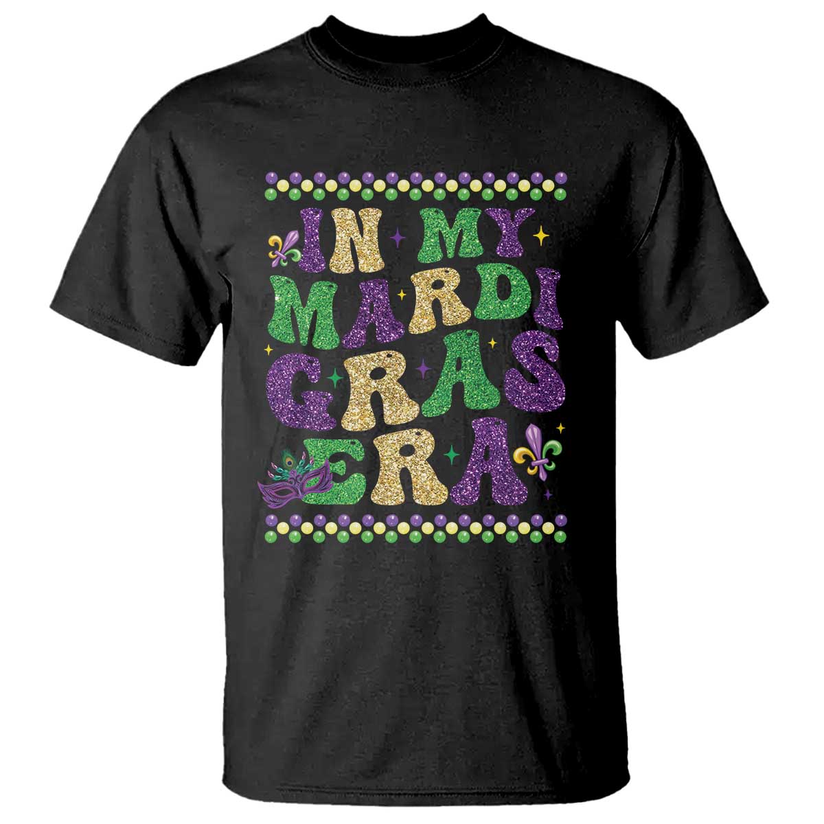 in-my-mardi-gras-era-t-shirt-carnival-new-orleans-trip-glitter-print