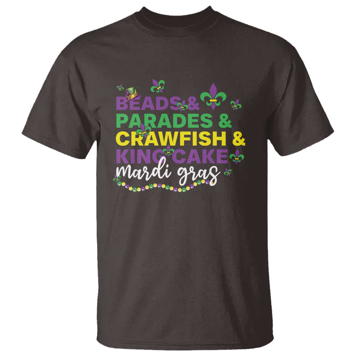 beads-parades-crawfish-king-cake-mardi-gras-t-shirt