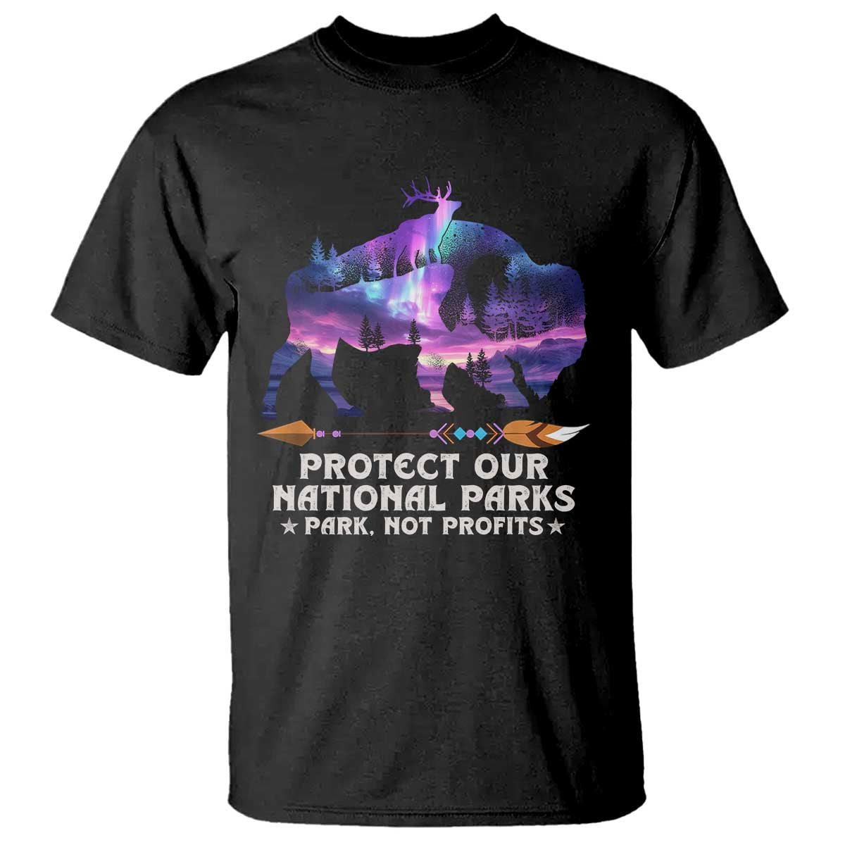 protect-our-national-parks-t-shirt-bison-forest-starscape-aurora