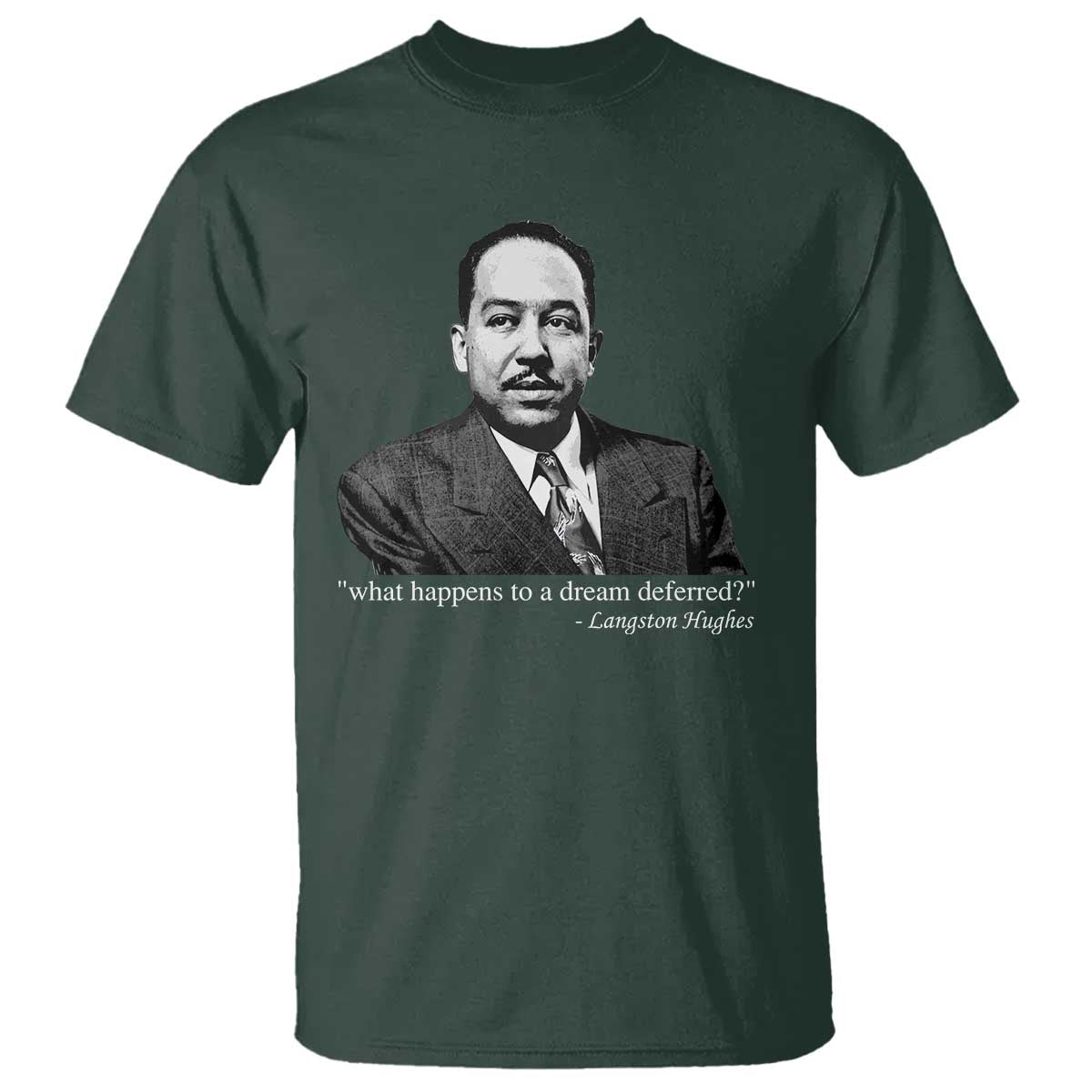 langston-hughes-t-shirt-a-dream-deferred-juneteenth-black-history-civil-right