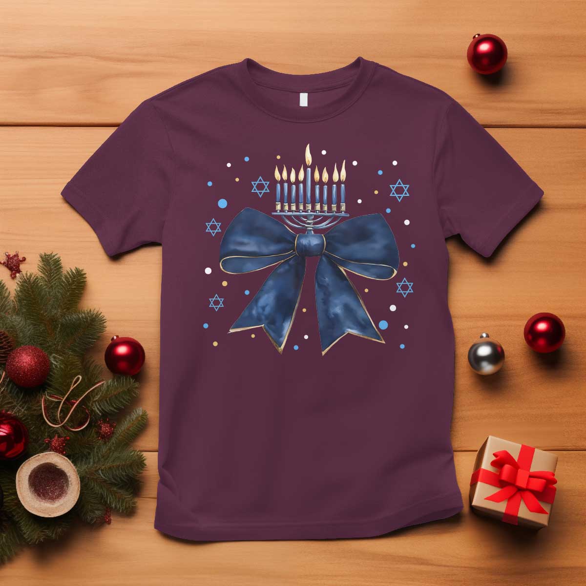 happy-hanukkah-t-shirt-coquette-hanukkah-bow-jewish-menorah