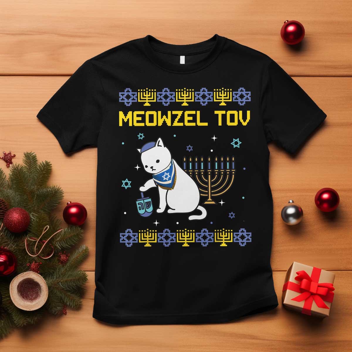 happy-hanukkah-t-shirt-menorah-meowzel-tov-ugly-hanukkah