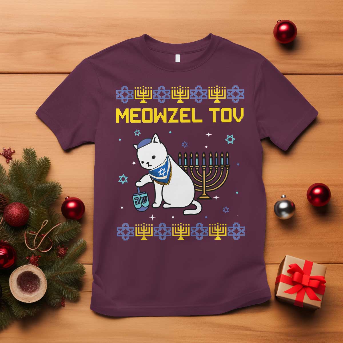 happy-hanukkah-t-shirt-menorah-meowzel-tov-ugly-hanukkah