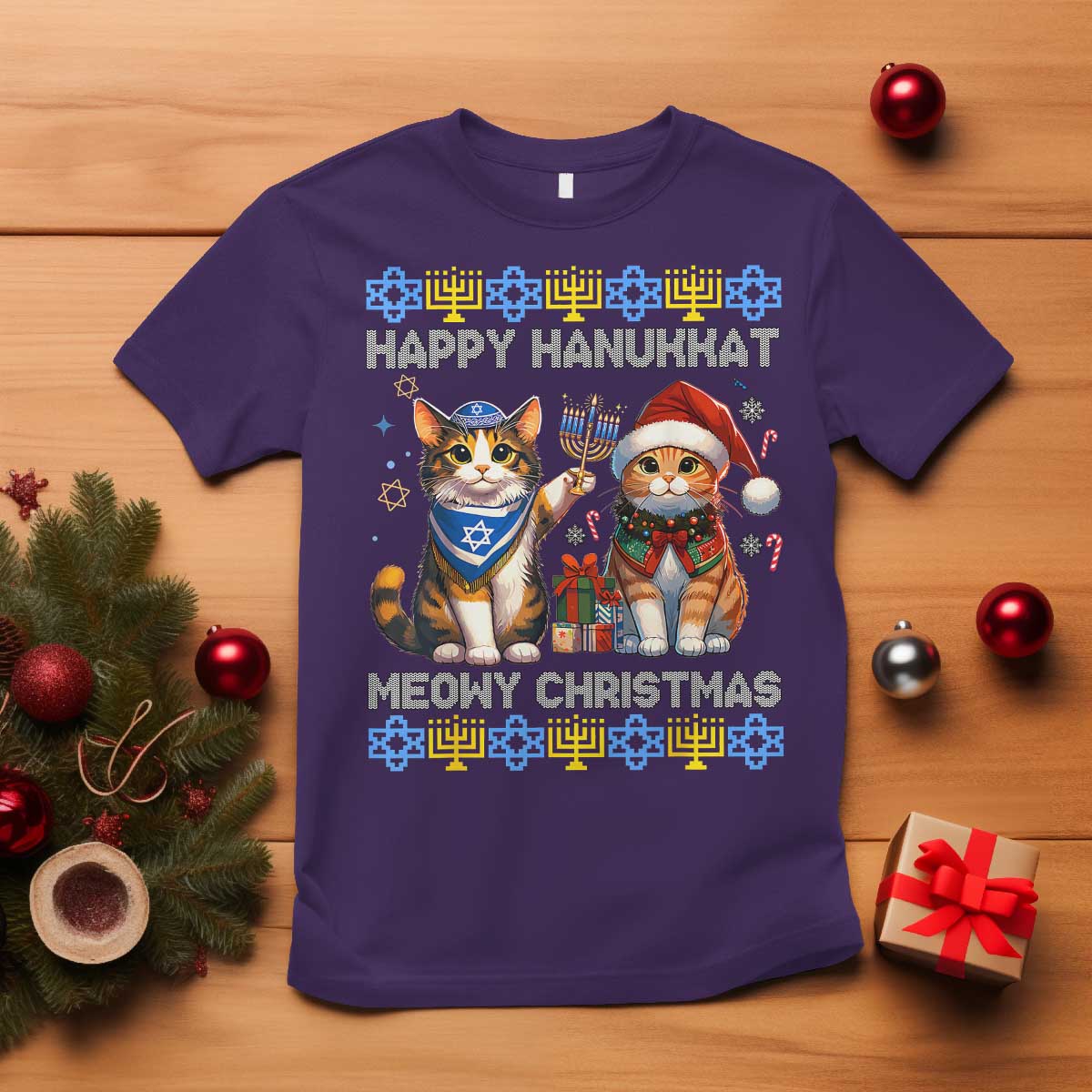cat-merry-christmas-happy-hanukkah-t-shirt-jewish-christian-ugly-hanukkah