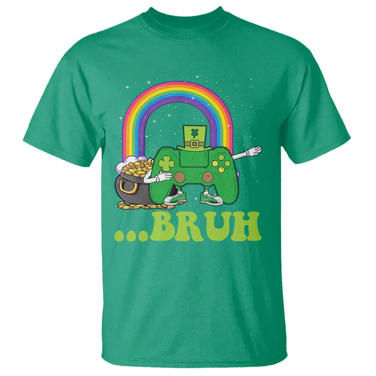 st-patricks-day-dabbing-video-game-controller-t-shirt-irish-gamer-boys-dab-dance