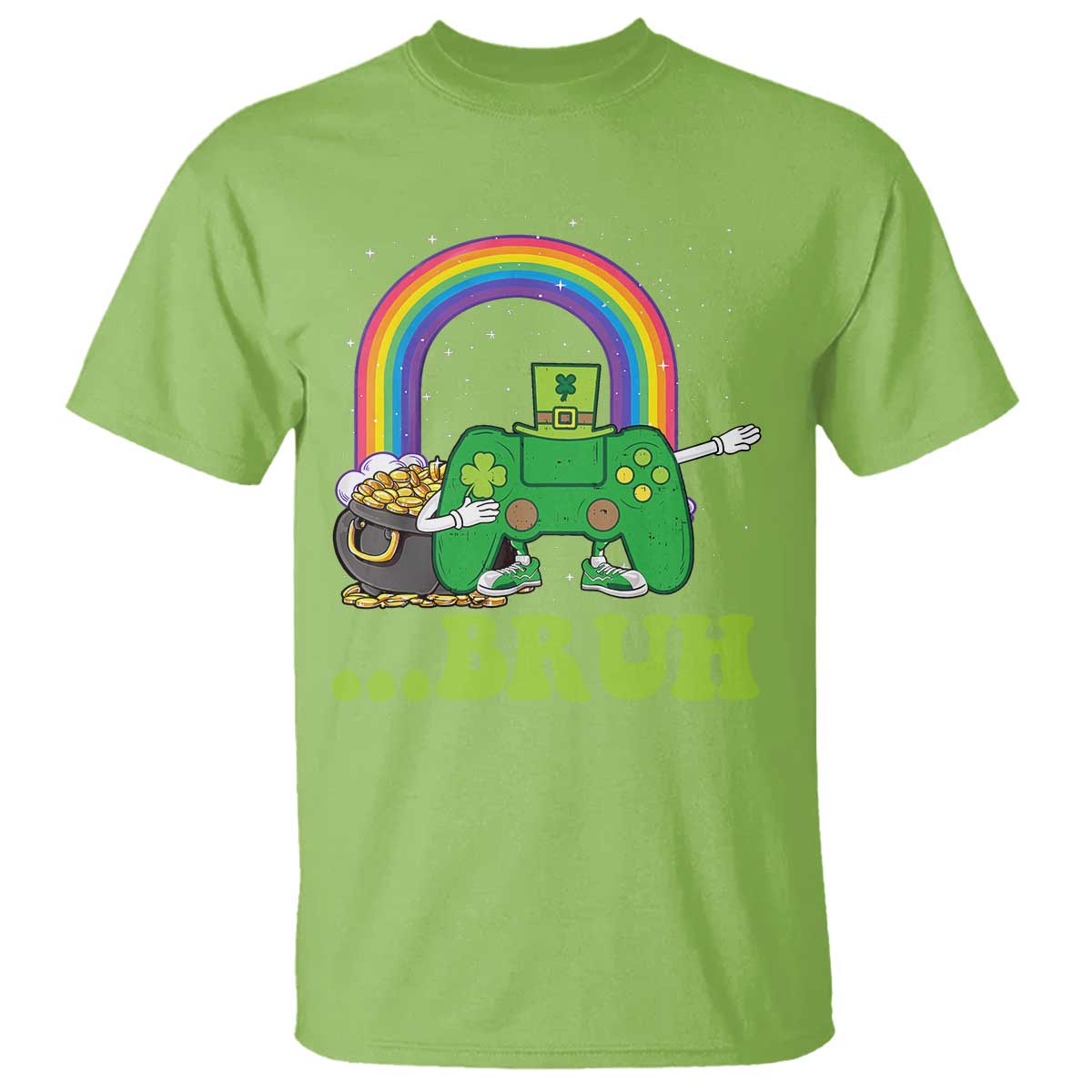 st-patricks-day-dabbing-video-game-controller-t-shirt-irish-gamer-boys-dab-dance