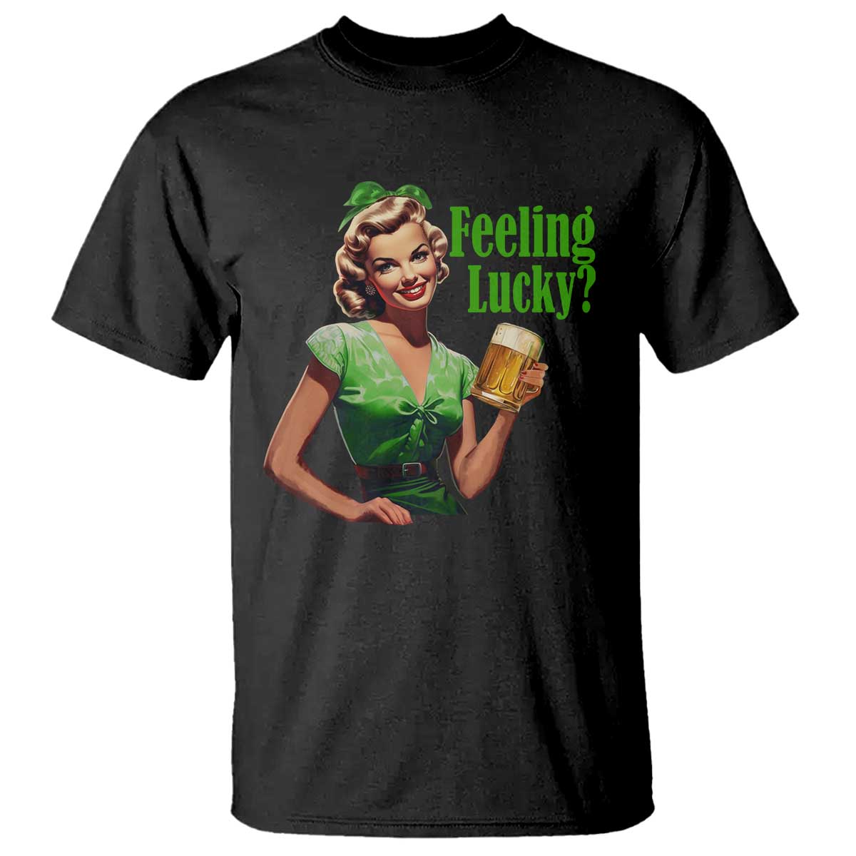 st-patricks-day-t-shirt-feeling-lucky-trendy-retro