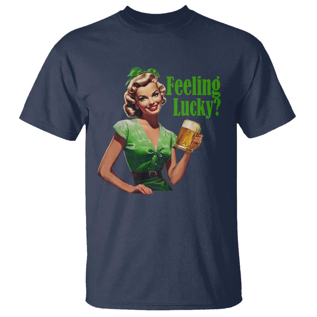 st-patricks-day-t-shirt-feeling-lucky-trendy-retro