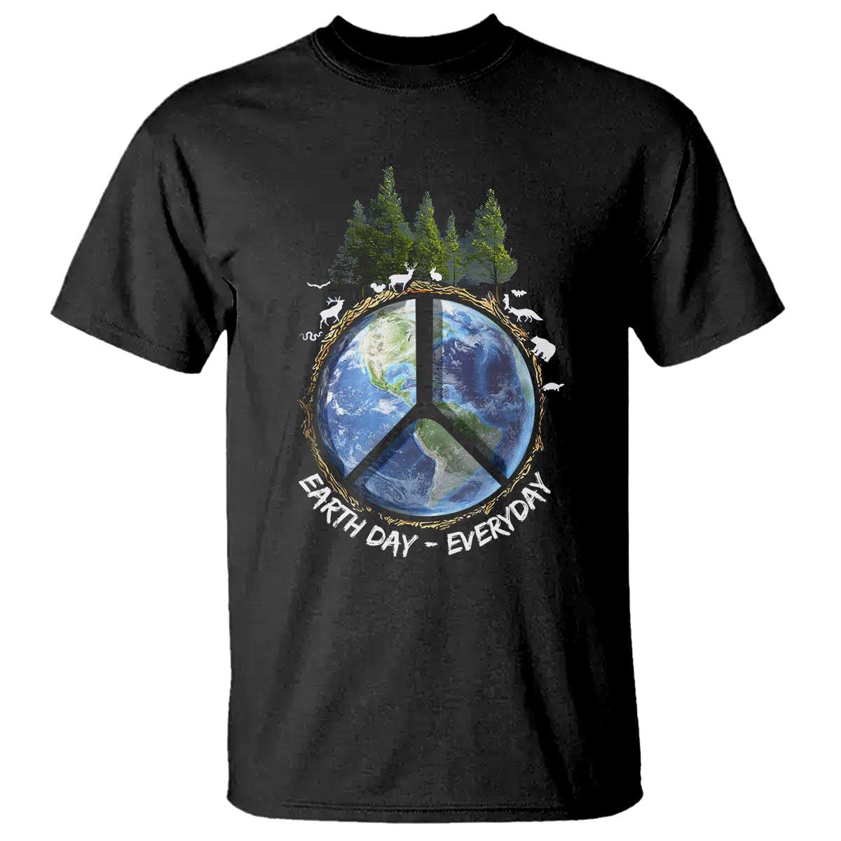 earth-day-t-shirt-everyday-peace-sign-positive-vibes
