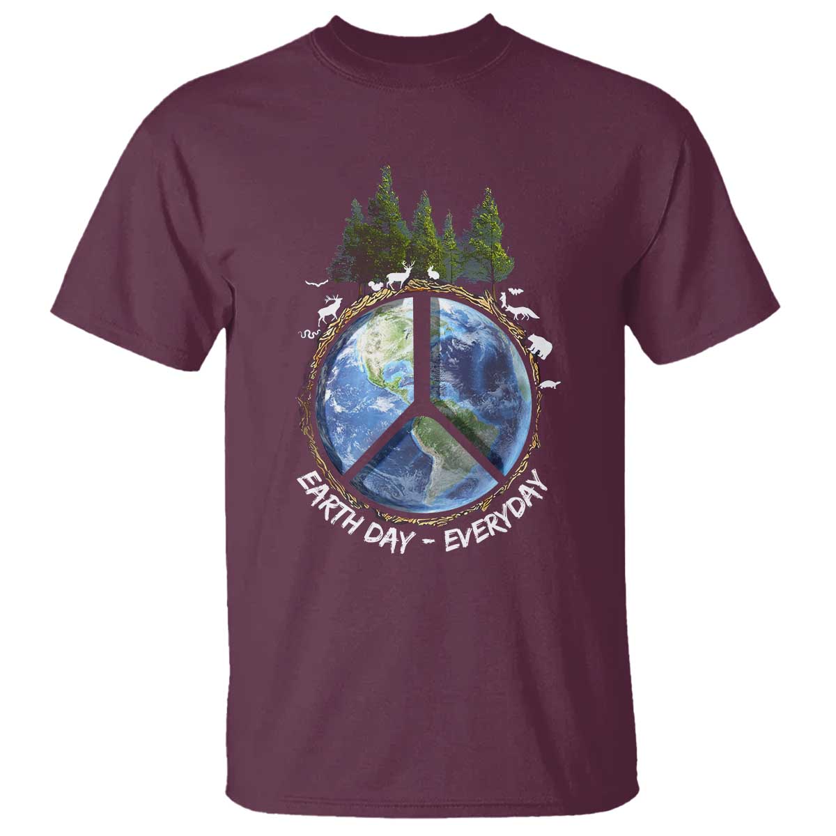 earth-day-t-shirt-everyday-peace-sign-positive-vibes