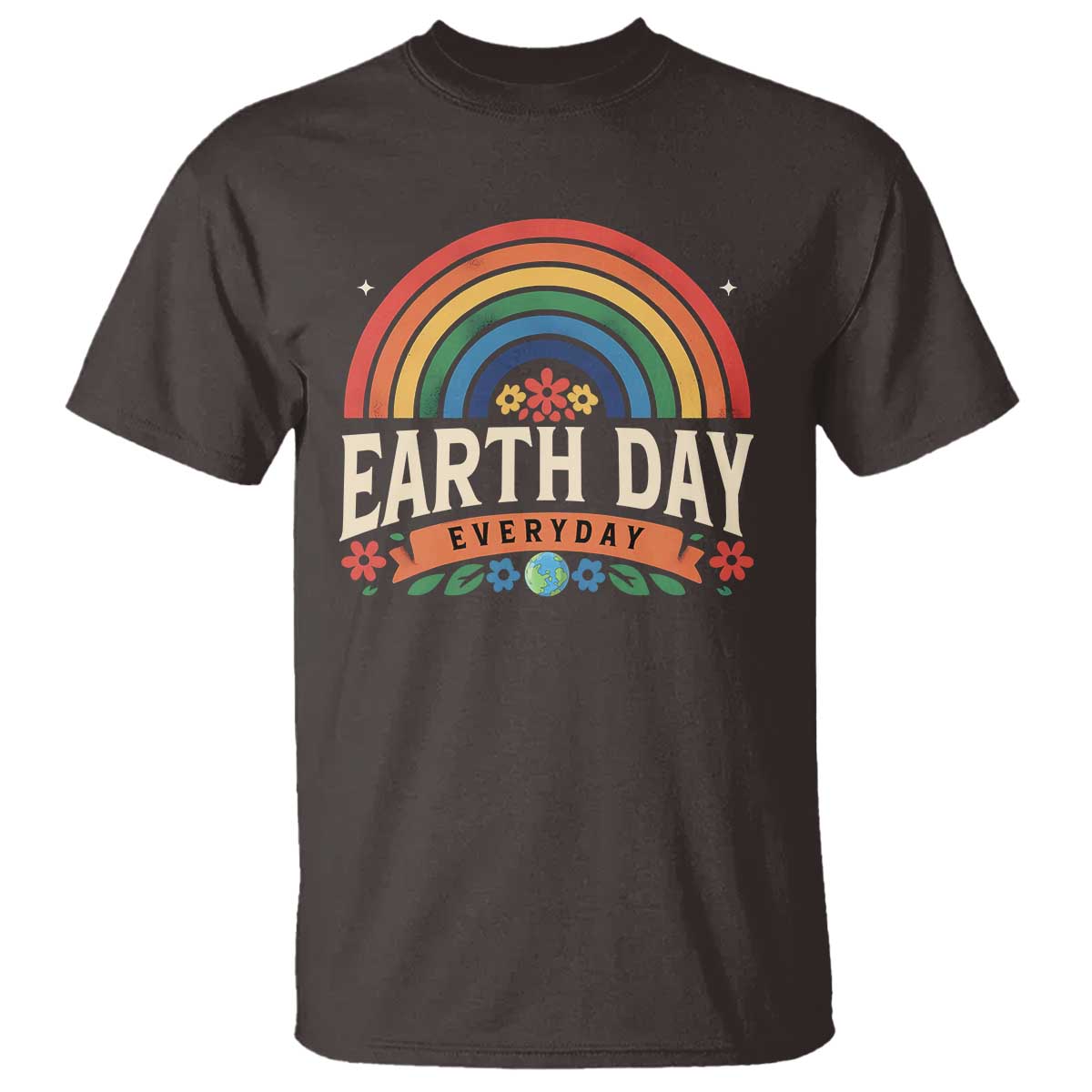 earth-day-t-shirt-everyday-retro-rainbow