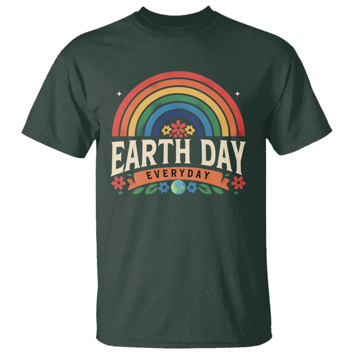 earth-day-t-shirt-everyday-retro-rainbow