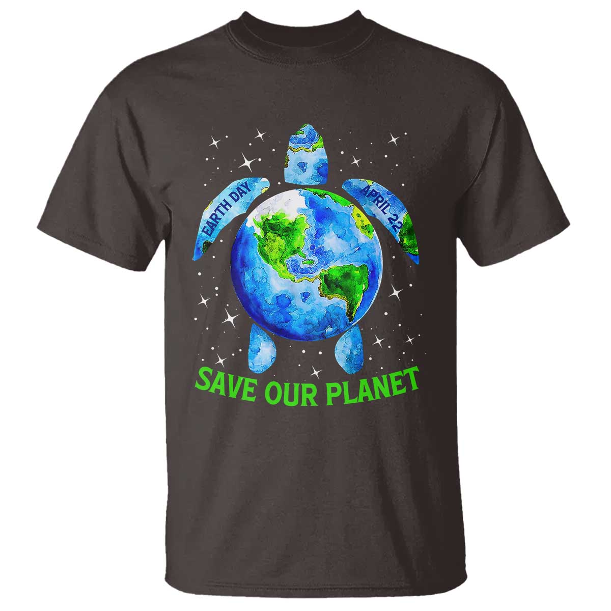 earth-day-2025-t-shirt-save-the-planet-sea-turtle-recycle-ocean-environment