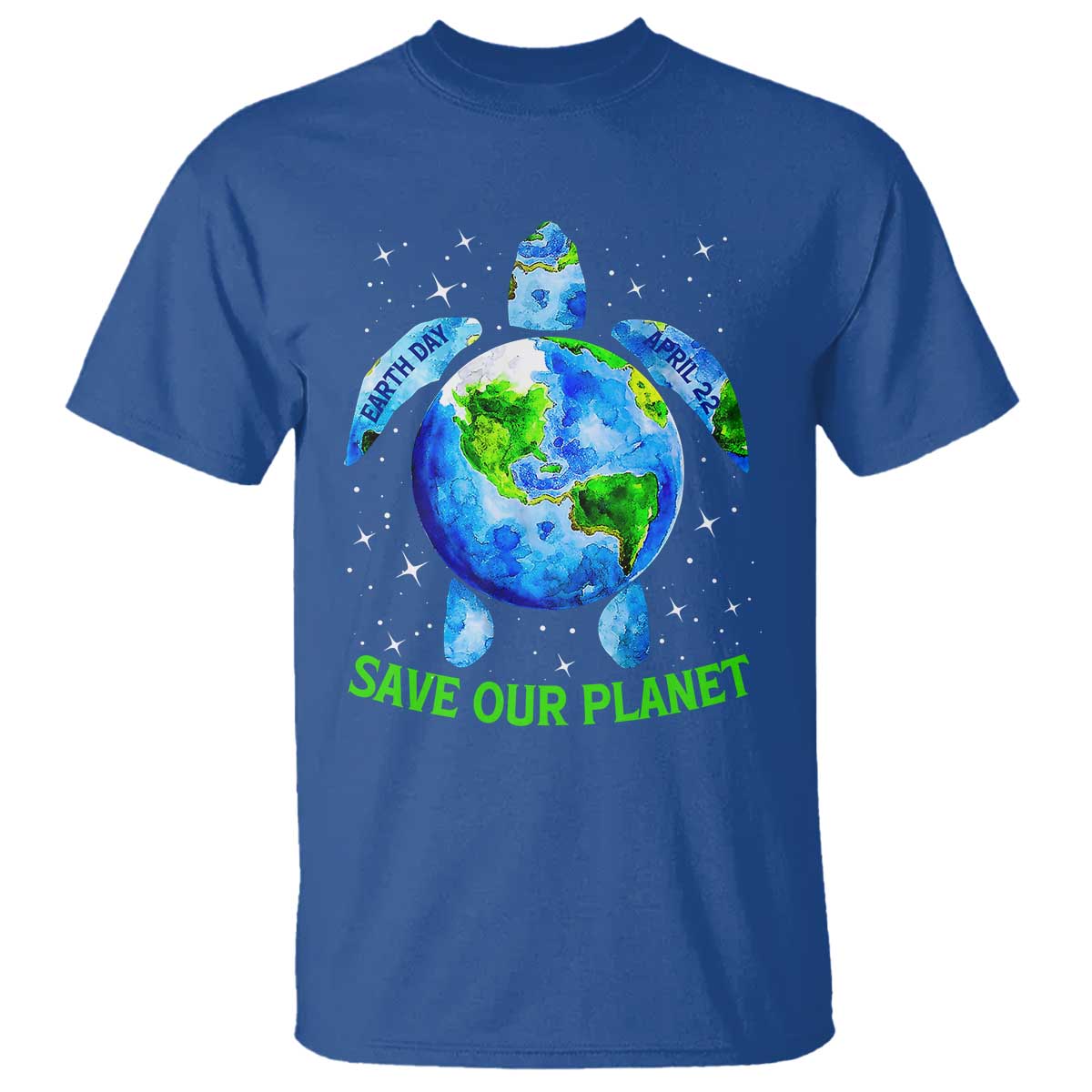 earth-day-2025-t-shirt-save-the-planet-sea-turtle-recycle-ocean-environment