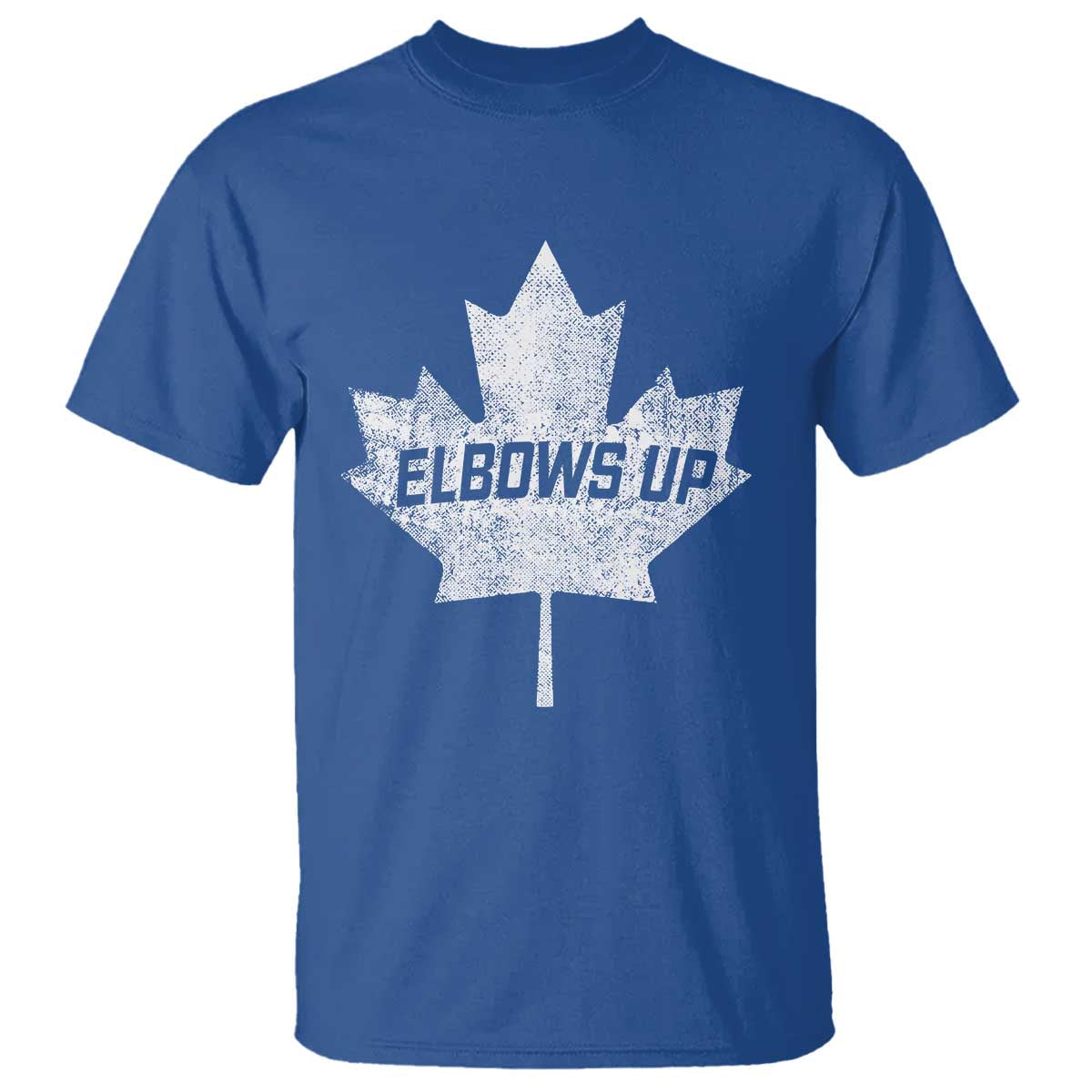 elbows-up-canada-t-shirt-true-north-strong-and-free-maple-leaf-proud-canadian