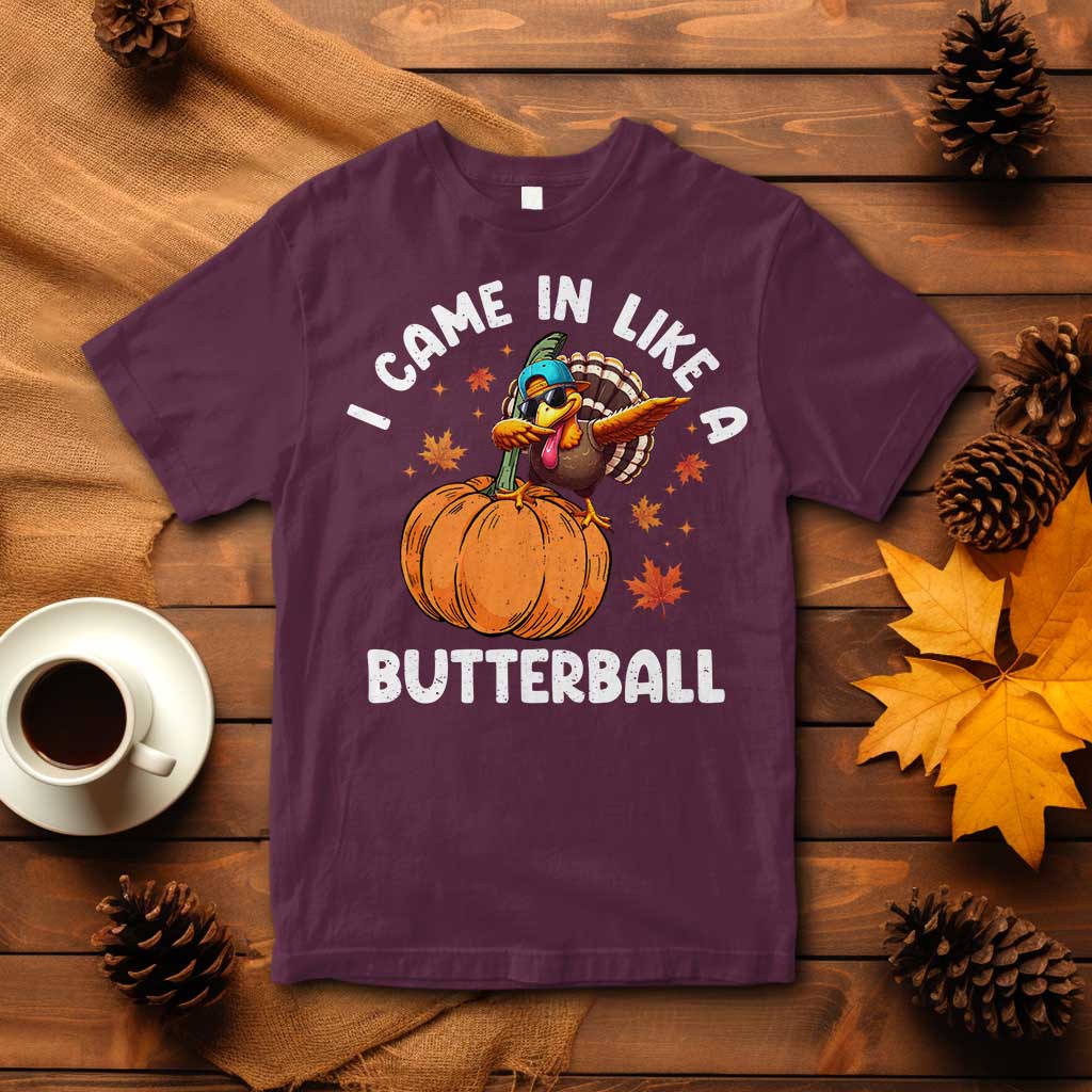 funny-thanksgiving-turkey-t-shirt-came-in-like-a-butterball