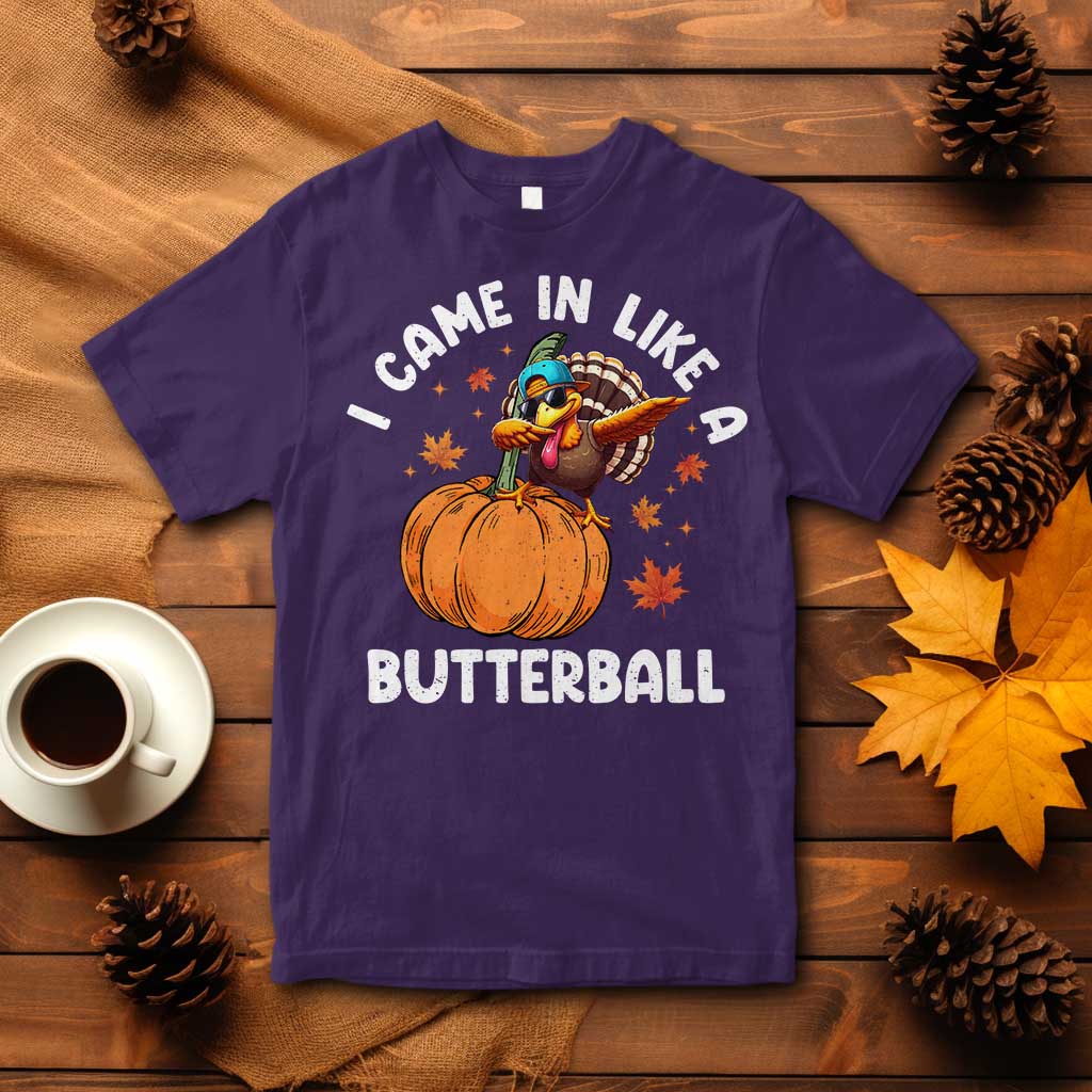 funny-thanksgiving-turkey-t-shirt-came-in-like-a-butterball