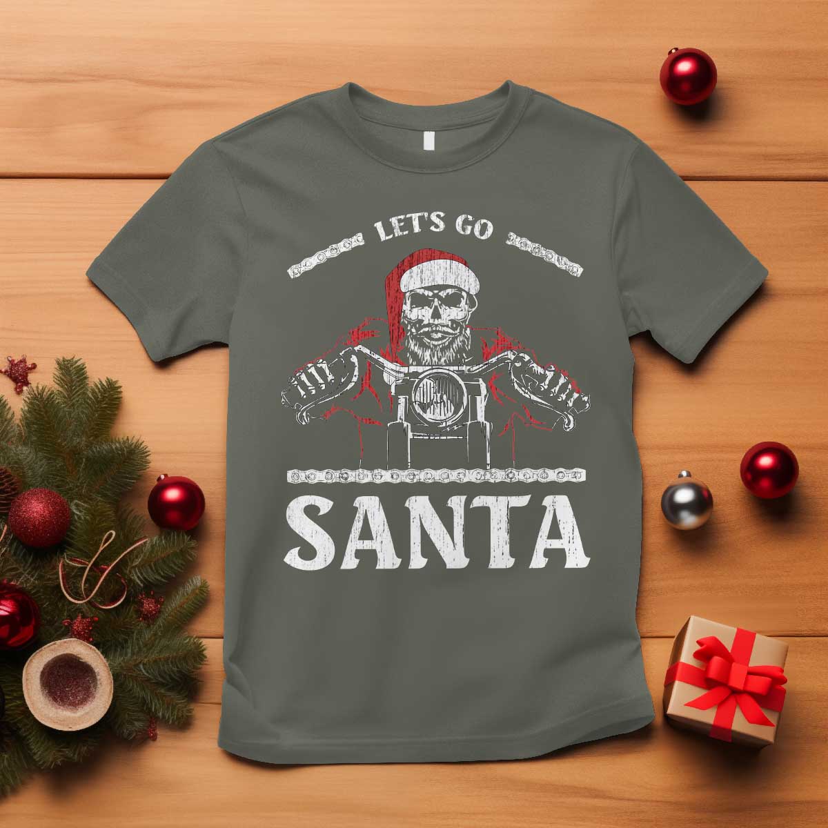 funny-christmas-motorcycle-santa-t-shirt-lets-go-santa-skull-motorbike-rider