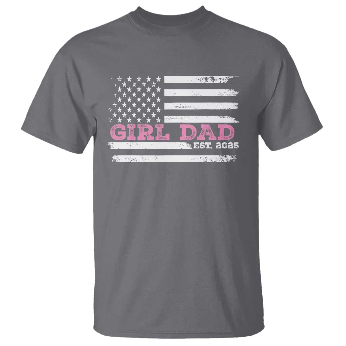 dad-of-girl-est-2025-t-shirt-father-girl-to-be-2025-daddy-fathers-day-usa-flag