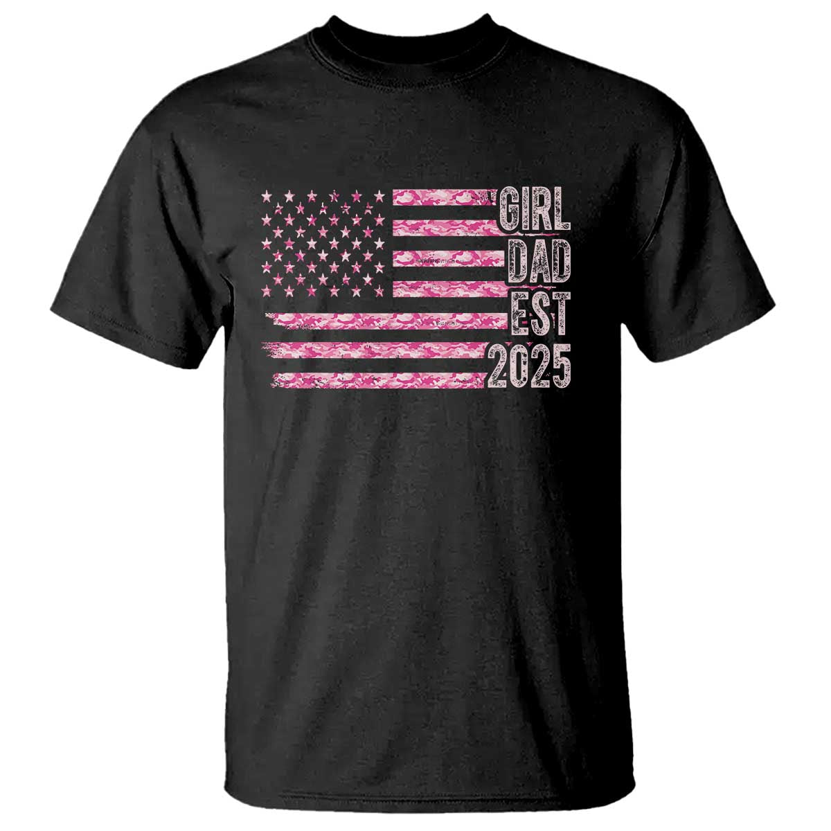 dad-of-girl-est-2025-t-shirt-father-girl-to-be-2025-daddy-camouflage-camo-flag