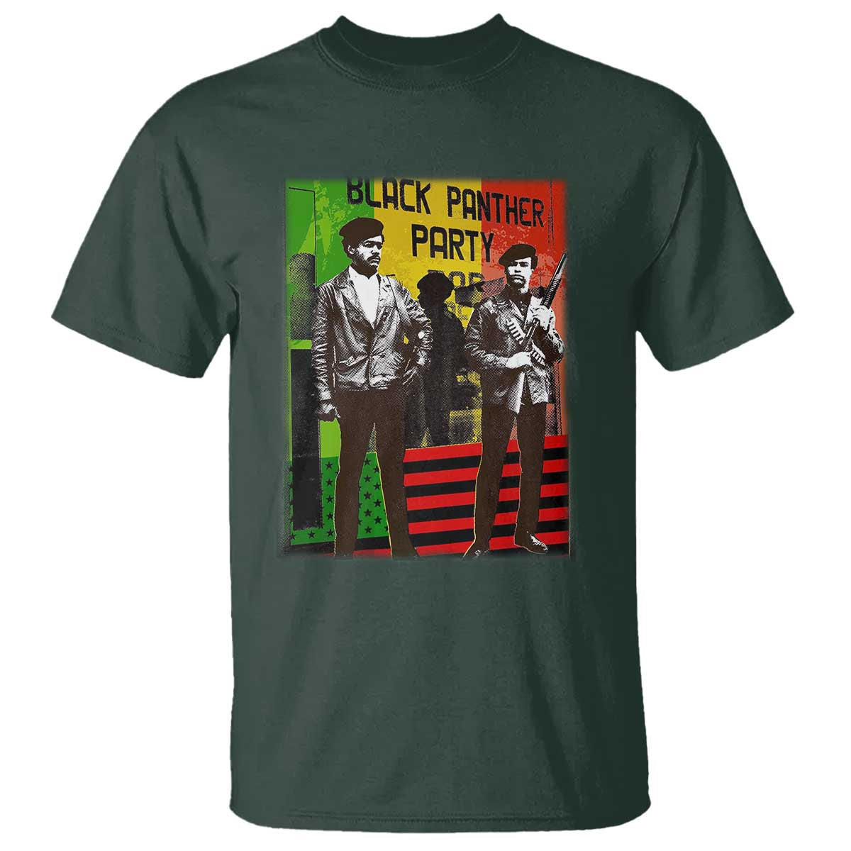 vintage-black-panther-party-t-shirt-black-history-self-defense-huey-newton-bobby-seale