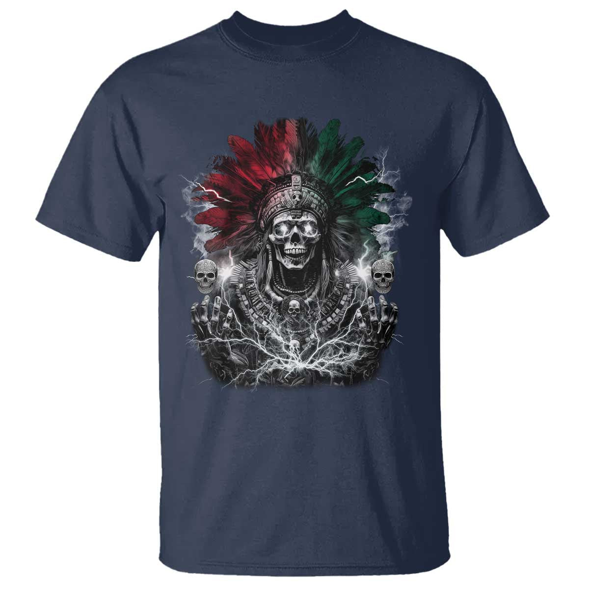 ancient-aztec-king-t-shirt-calabera-azteca-mexican-skull-skeleton