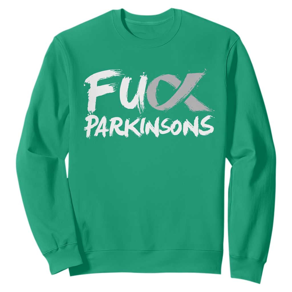 Fck Parkinsons Sweatshirt Parkinsons Disease Support Month