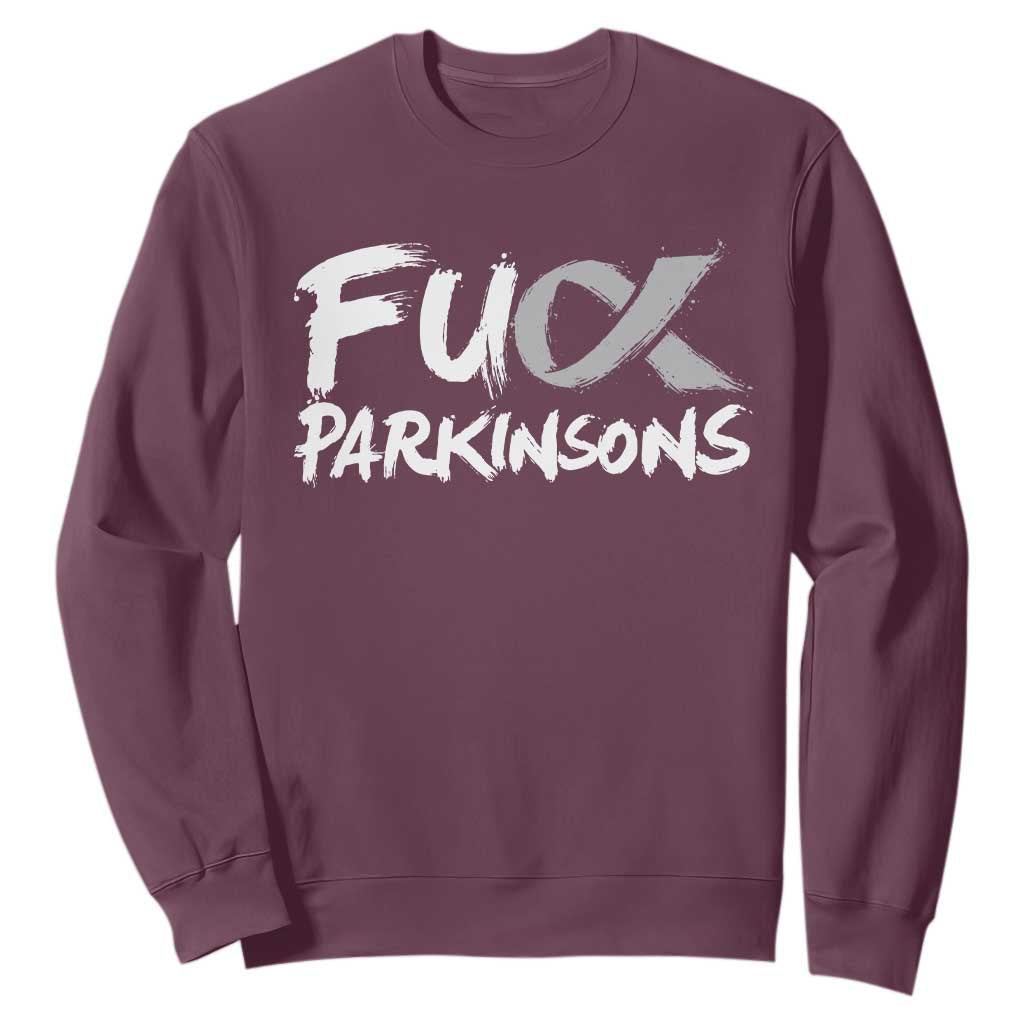 Fck Parkinsons Sweatshirt Parkinsons Disease Support Month