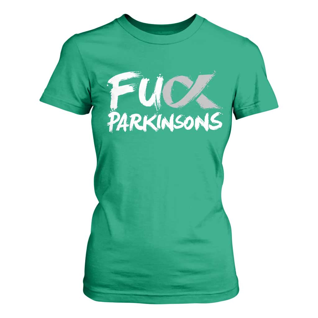 Fck Parkinsons T Shirt For Women Parkinsons Disease Support Month