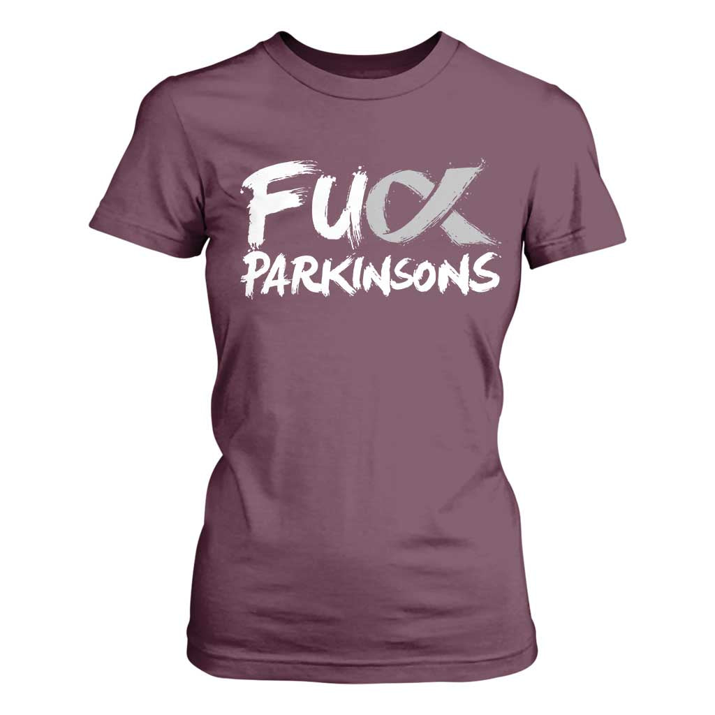 Fck Parkinsons T Shirt For Women Parkinsons Disease Support Month