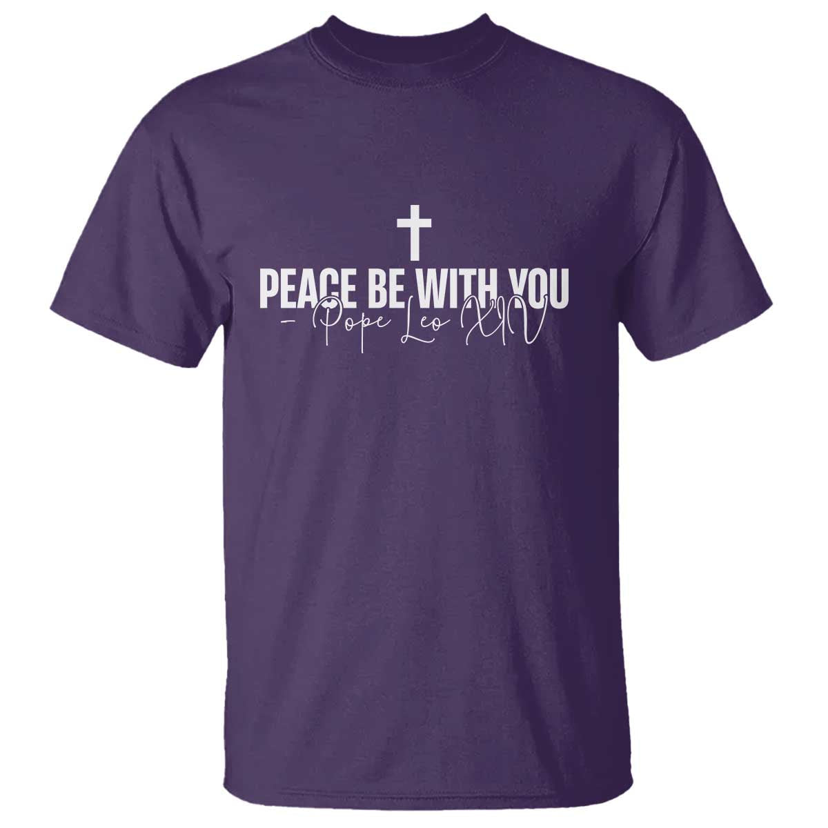 pope-leo-xiv-t-shirt-peace-be-with-you-all-catholic-church-subtle-cross