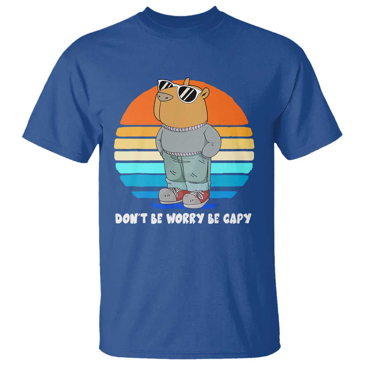 funny-capybara-t-shirt-vintage-rodent-dont-be-worry-be-capy-chill-capybara