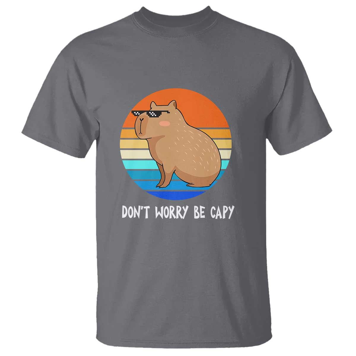 funny-capybara-t-shirt-vintage-rodent-dont-be-worry-be-capy