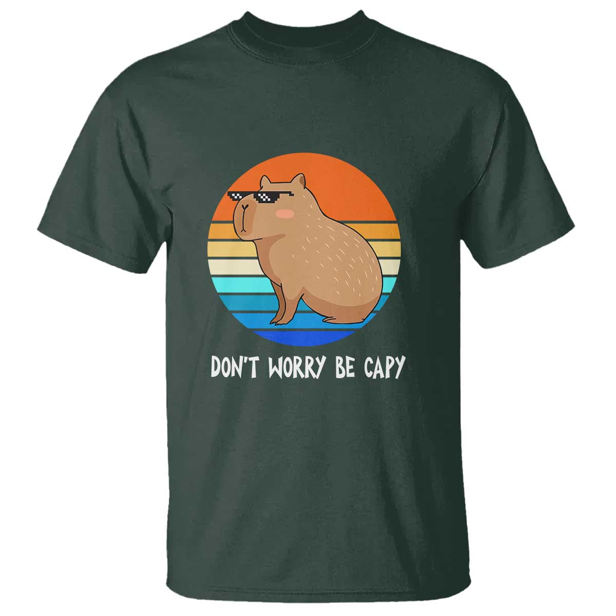 funny-capybara-t-shirt-vintage-rodent-dont-be-worry-be-capy