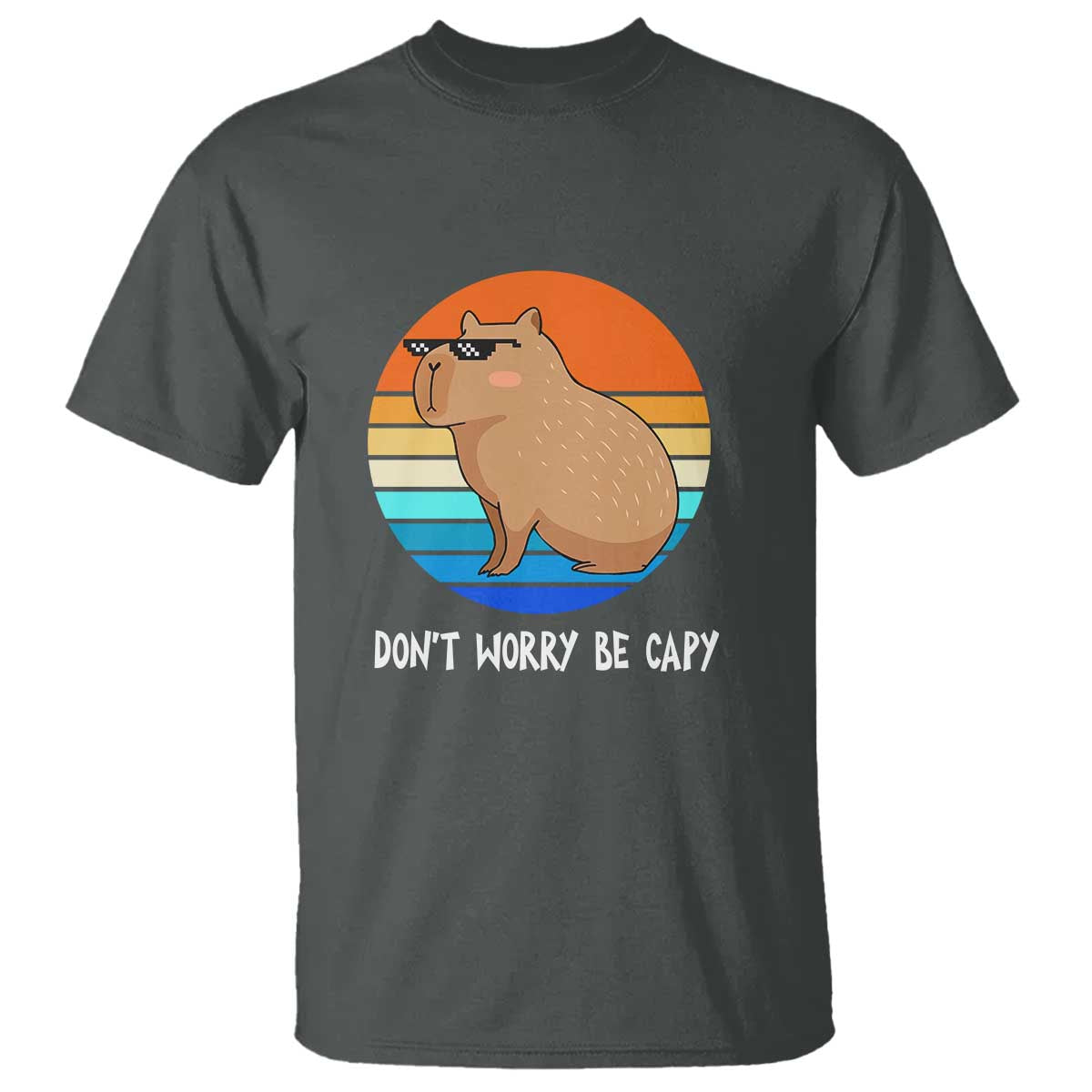 funny-capybara-t-shirt-vintage-rodent-dont-be-worry-be-capy