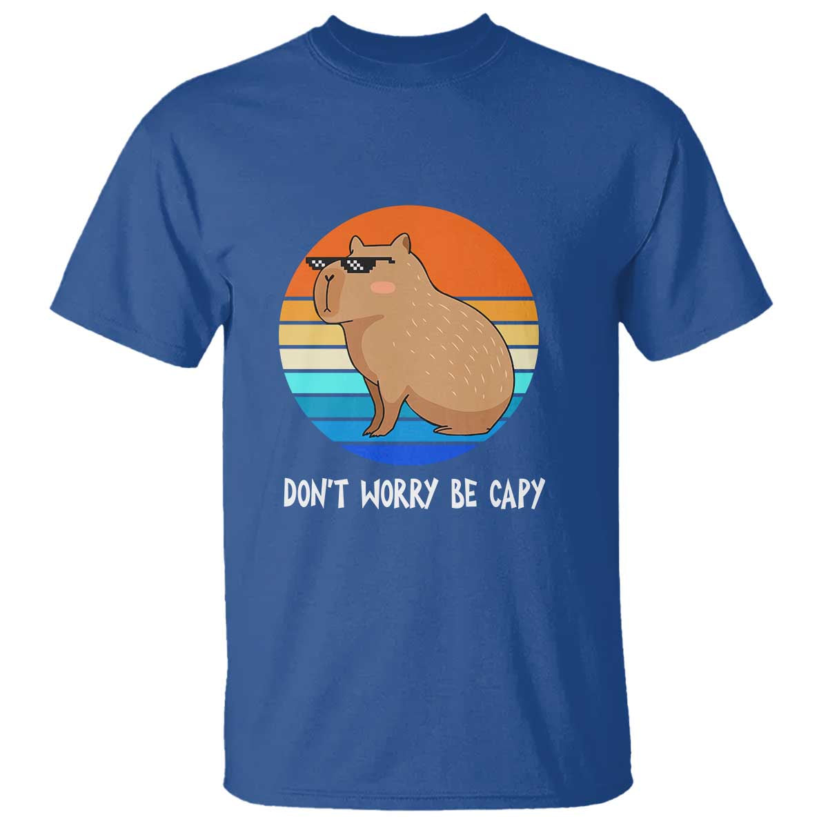 funny-capybara-t-shirt-vintage-rodent-dont-be-worry-be-capy