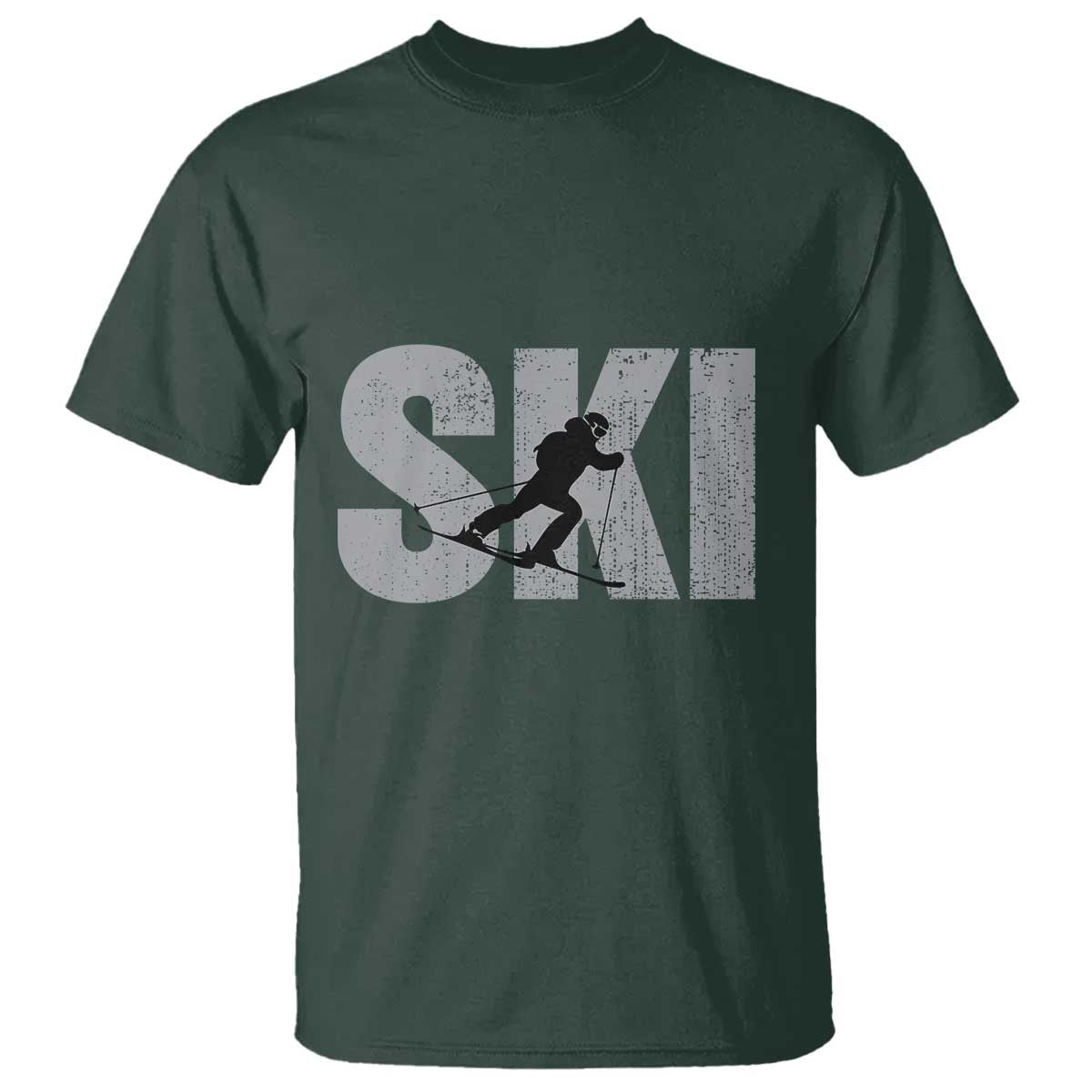 cool-distressed-skiing-t-shirt-for-skiers