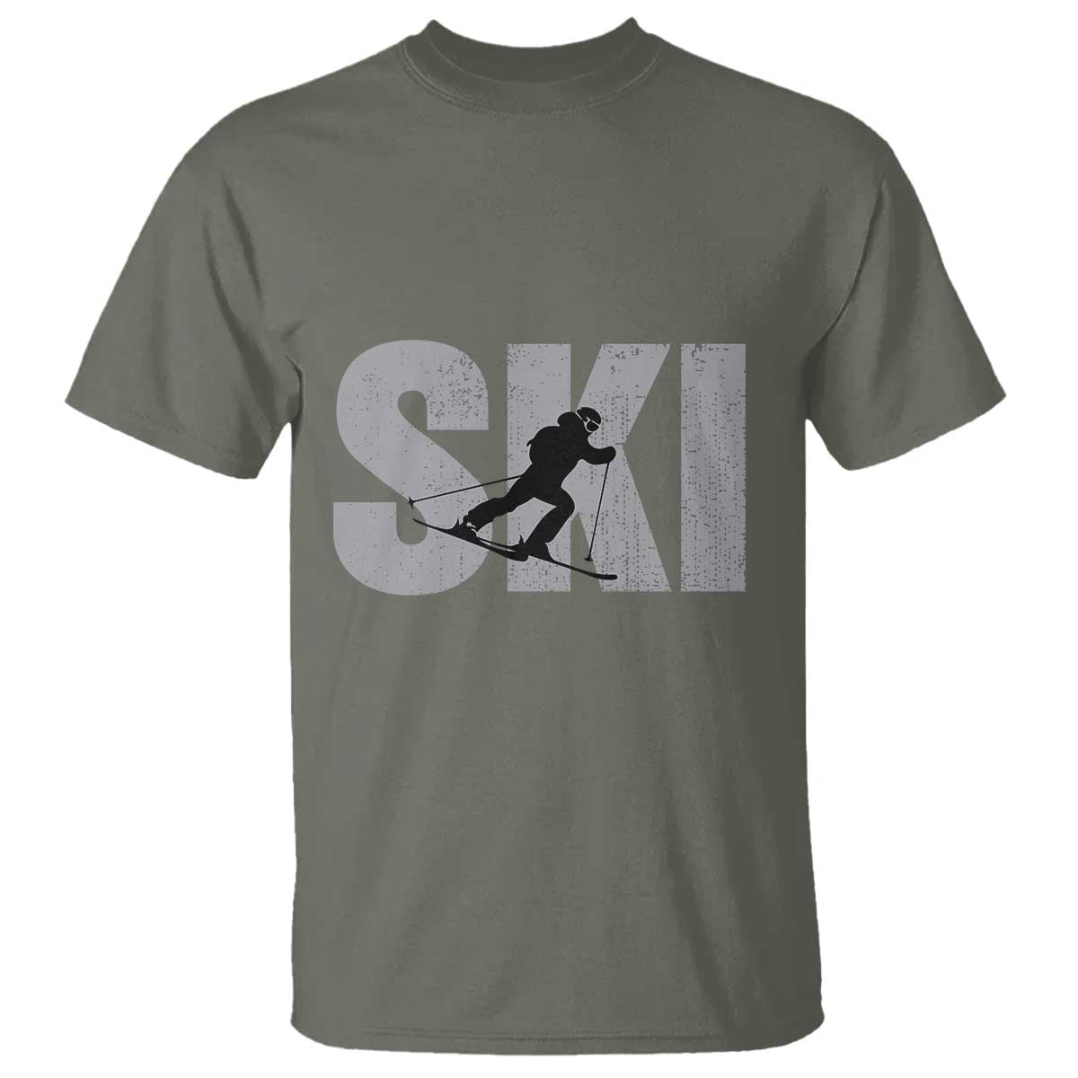 cool-distressed-skiing-t-shirt-for-skiers