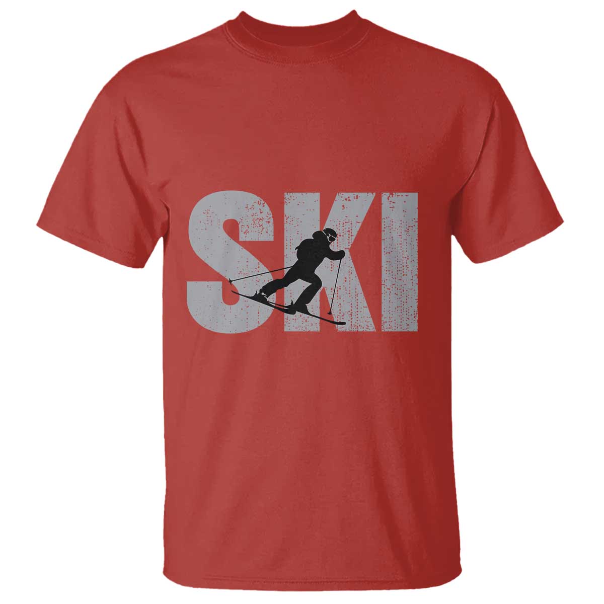 cool-distressed-skiing-t-shirt-for-skiers