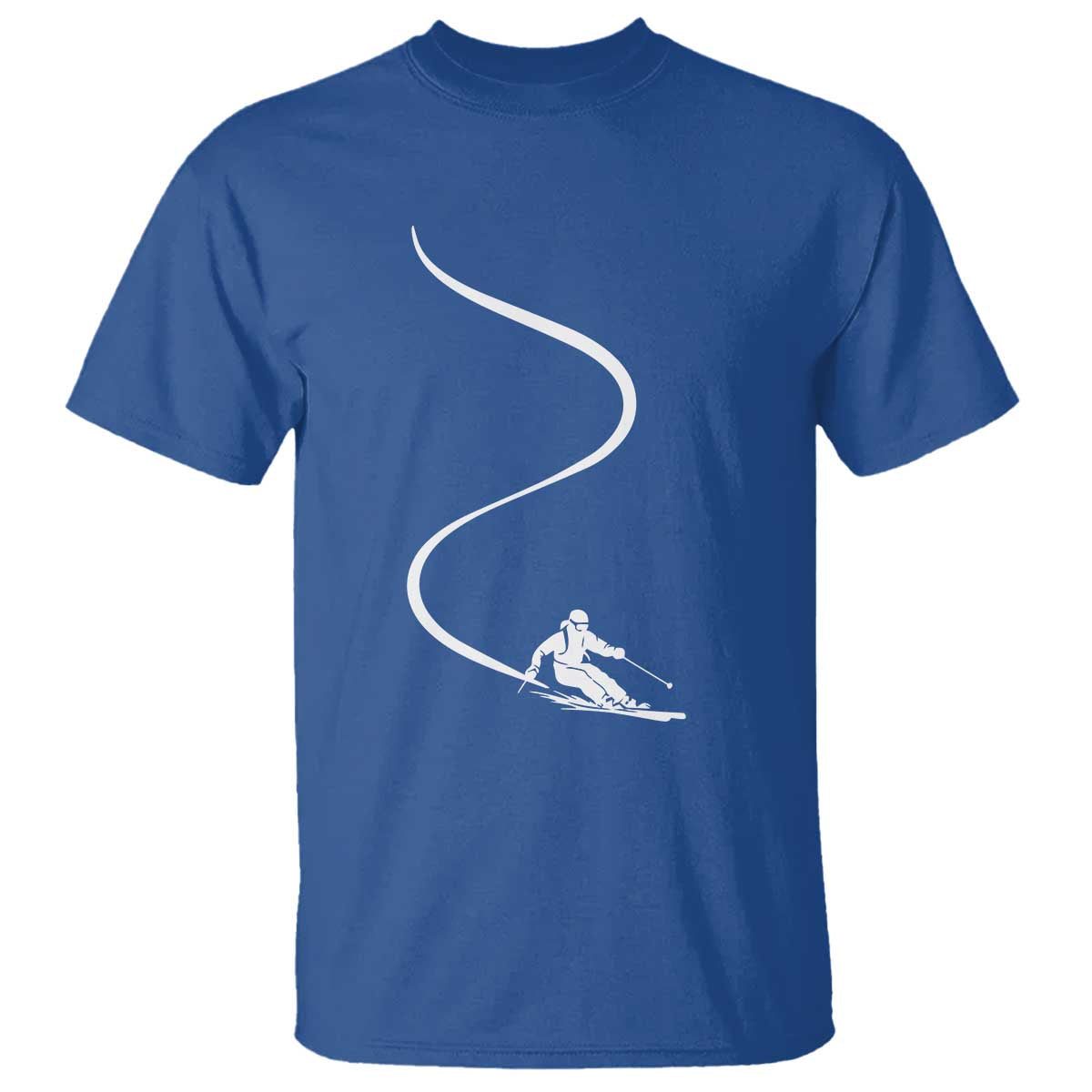 skiing-t-shirt-skier-with-tracks-in-deep-powder-snow-freeride-gift